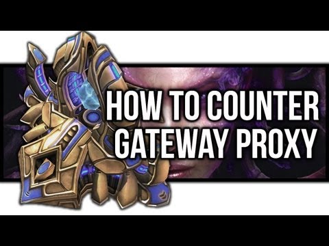 How To Deal With A Proxy Gateway As Zerg (StarCraft 2 Heart of the Swarm)