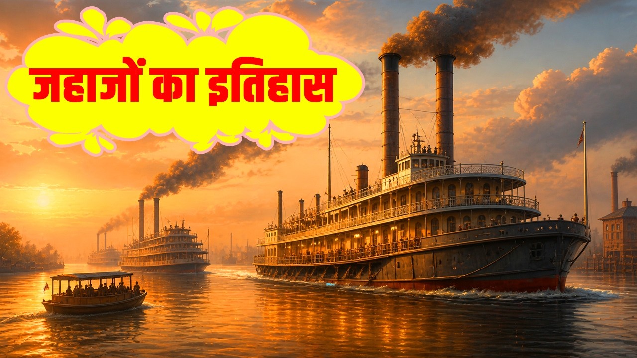 History of ships | जहाज़ों का इतिहास | The story of human sea travel #Historyofships