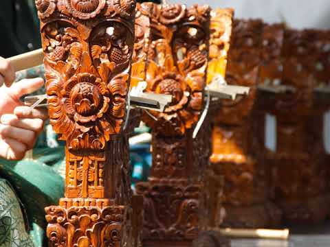 GAMBELAN BALI , LELAMBATAN TABUH PAT "KEMBANG ARUM" ANGKLUNG KEBYAR KEROBOKAN , BADUNG.