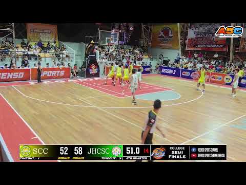 SCC vs JH CERILLES | BASKETBALL - SEMI FINALS (COLLEGE) | JANUARY 11, 2026.