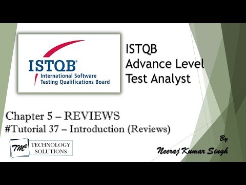 ISTQB Advance Test Analyst Introduction ISTQB Tutorials