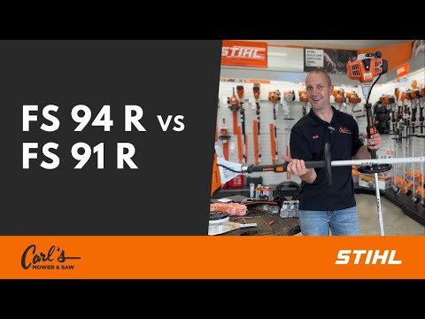 STIHL Trimmer Comparison:  FS 94 R vs. FS 91 R