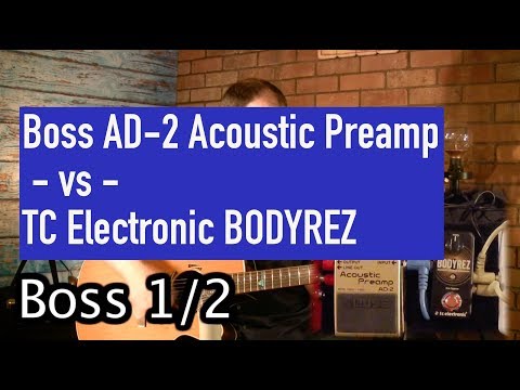 Boss AD-2 v TC Electronic BODYREZ: Pedal Shootout