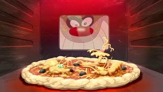 Oggy and the Cockroaches - Fancy a pizza? (S3E28) 