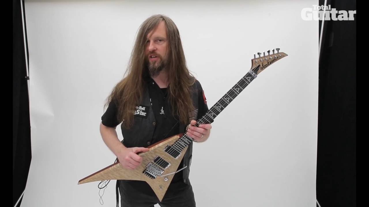 Me And My Guitar interview with Oli Herbert from All That Remains / Jackson Rhoads V - YouTube