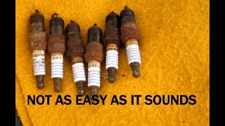 Ford Windstar Spark Plug Replacment !!