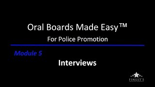 Oral Boards Made Easy Module 5