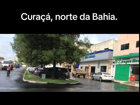 Muita Chuva hoje em Curaçá, norte da Bahia 😍😱
