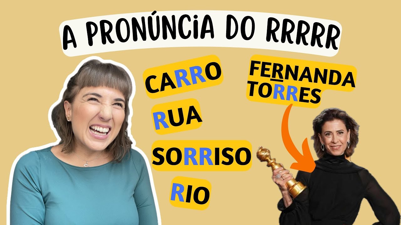 Como pronunciar o RR em português sem medo de ERRAR! | Brasileirices