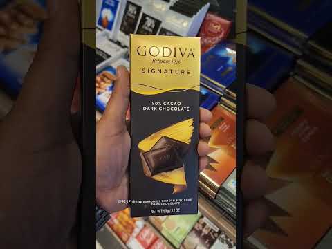 Godiva Signature 90% Dark Chocolate 🍫 Price in India 🇮🇳 Rs 595