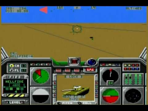 LHX Attack Chopper Megadrive