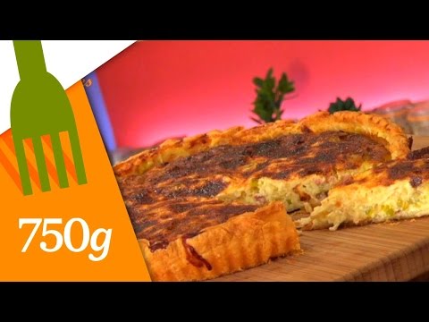Recette de quiche aux poireaux - 750g