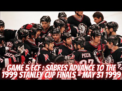 Sabres Advance To The 1999 Stanley Cup Finals - May 31 1999