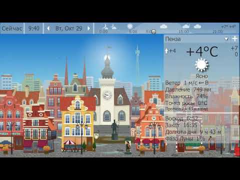 Погода. Пенза. 28 - 31 октября 19 г.