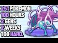 I Completed Pokemon Crystal S INSANE Pokedex