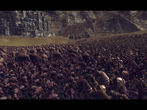 Battle Of Minas Tirith - 15,000 Characters On Screen In 4K