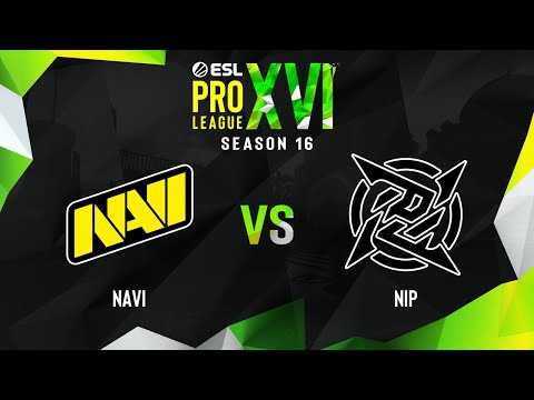 NaVi vs NiP | Map 3 Overpass | ESL Pro League Season 16 - Group A