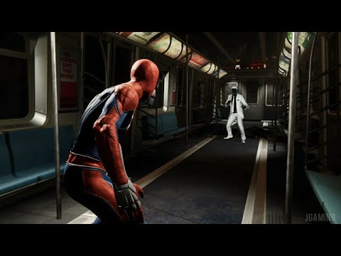 Spidy vs Mr negative | Train fight | spider-man PS4