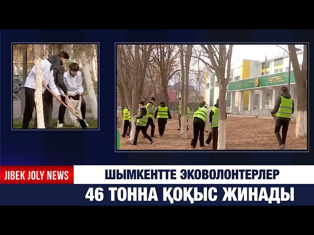 Шымкентте эковолонтерлер 46 тонна қоқыс жинады