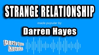 Darren Hayes - Strange Relationship (Karaoke Version)