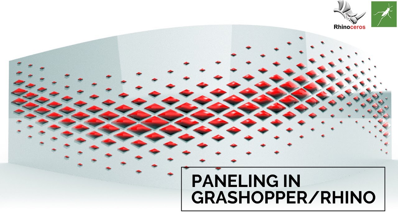 Easy Grasshopper Tutorial for Beginners | Paneling in Rhino