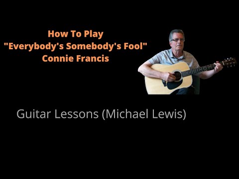 Everybody's Somebody's Fool - Connie Francis