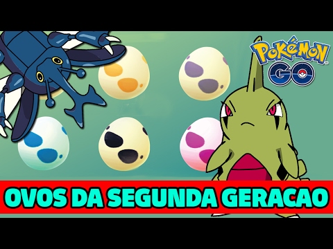 LIST OF SECOND GENERATION EGGS - HEATING 1 EGG PER DAY - POKEMON GO