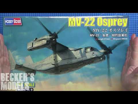MV-22 Osprey, HobbyBoss 81769 (2021)