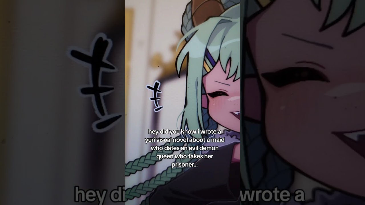 there's a yuri visual novel with a demon queen now???