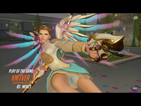 Overwatch 2 - My Mercy Seolbim Valkyrie 4 Kills