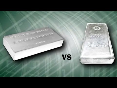 Part of a video titled .999 fine silver vs .9999 fine silver - YouTube