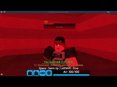 teaching a youtuber how to play flood escape 2 roblox