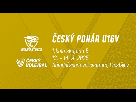 ČP-U16Ž: VK Prostějov - VK Brno