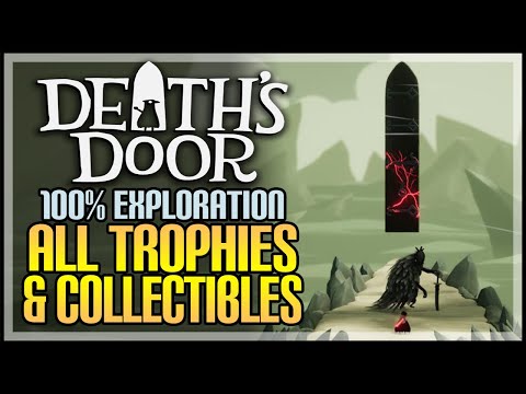 Death's Door Full Game 100% Exploration Playthrough - All Collectibles & Trophies