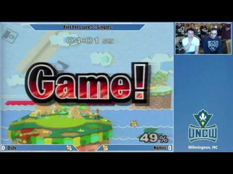 Pier Pressure 5 Singles (L) - Dshi (Blue) Vs. Nomis (White)