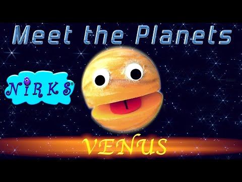 Meet the Planets! Episode 2 - Planet Venus / A Song about space / Astronomy for kids / The Nirks