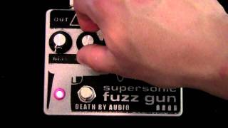 Video thumbnail for Death by Audio Supersonic Fuzz Gun in 100 Seconds by docSanchezFX
