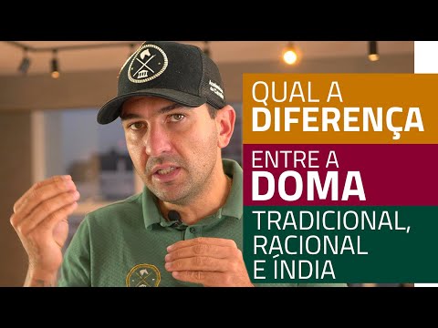 Doma Tradicional, Racional e Doma índia: saiba a diferença