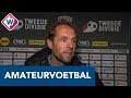 Van der Laan koestert gelijkspel tegen Scheveningen: 'Lag niet aan de scheids' - OMROEP WEST SPORT