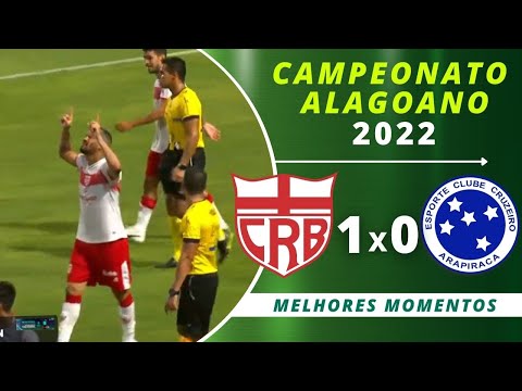 CRB 1 X 0 CRUZEIRO-AL | CAMPEONATO ALAGOANO 2022 | 29/01/22