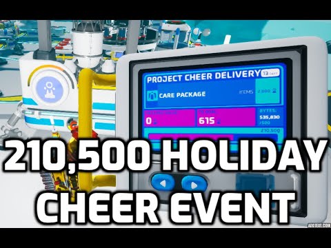 Astroneer- Making 390 Cosmic Baubles for the Holiday CHEER event 2020