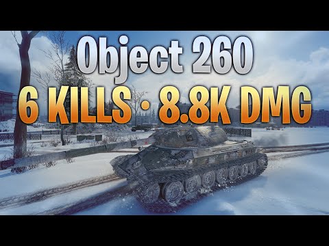 Object 260 - Aggressive (6 Kills - 8.8k Dmg)