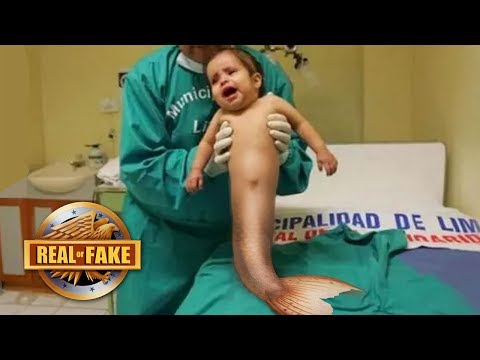 Baby Born with Mermaid Tail - real or fake?