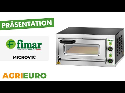 Produktvideo Fimar MICROV1C – Elektrischer Pizzaofen