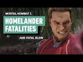 Mortal Kombat 1 Homelander Fatalities And Fatal Blow 4K
