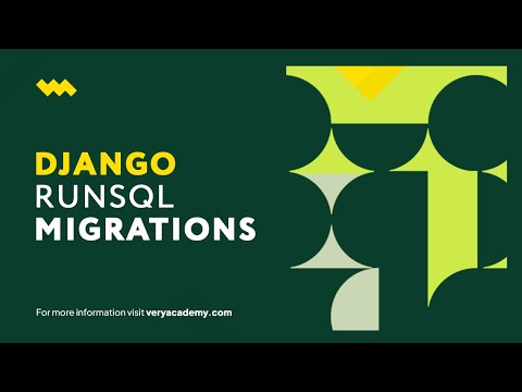 Custom Migrations RunSQL | Django Migrations | Shaping Database Schemas thumbnail
