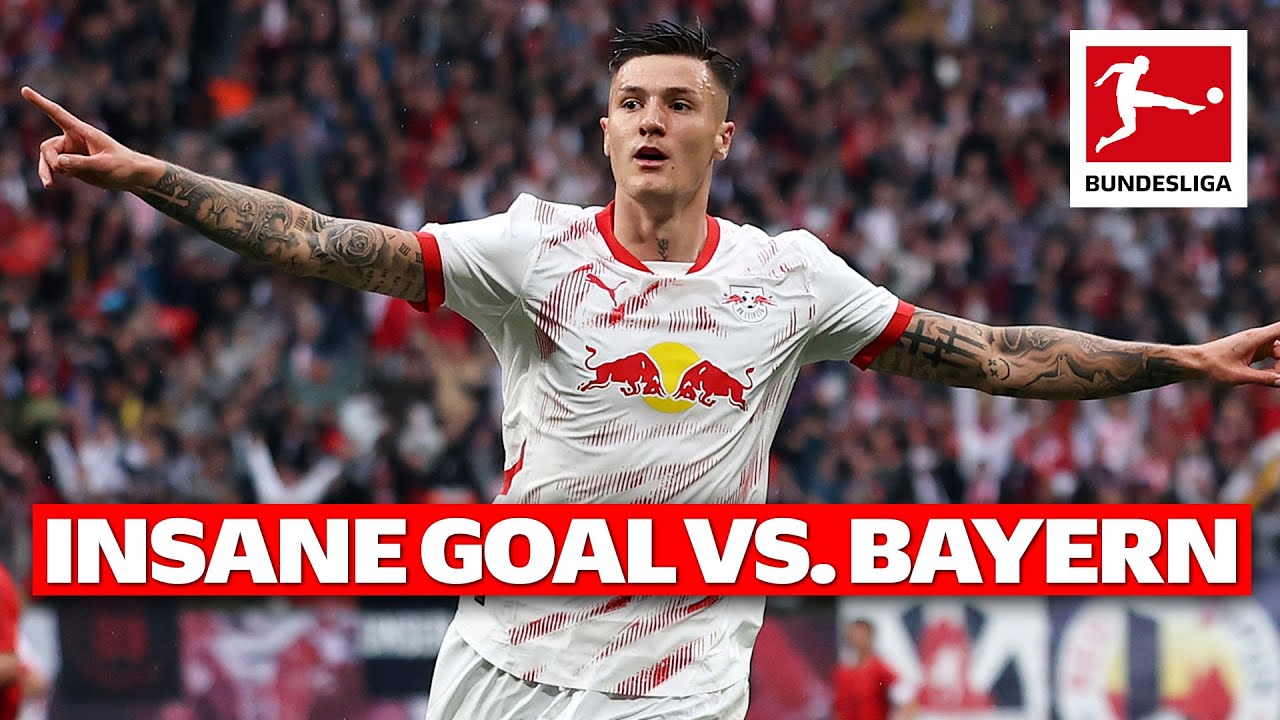 INSANE Trivela Goal by Sesko vs. Bayern! 🤯🔥