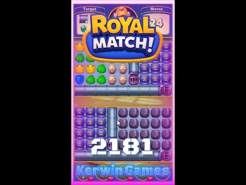Royal Match Level 2181 - No Boosters Gameplay