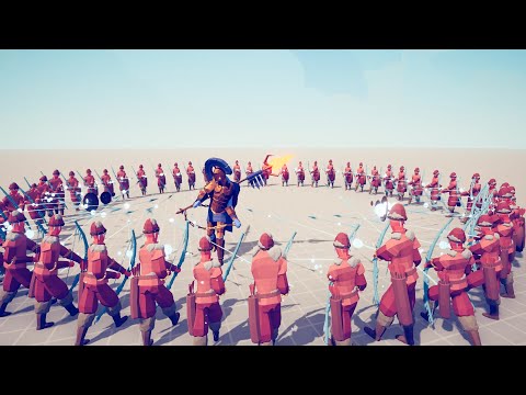 50X Ice Archer vs Every Unit - Totally Accurate Battle Simulator TABS