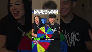 No way Edwin and Kashout really got ACT1VE on live 😳 #eedwinrg #kashout #fyp